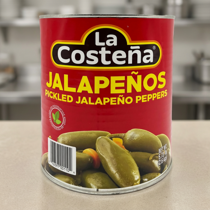 Canned mexican goods for food service and restaurant use